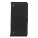 For Alcatel 1S 2020/1V 2020/3L 2020 Copper Buckle Retro Crazy Horse Texture Horizontal Flip Leather Case with Holder & Card Slots & Wallet(Black)