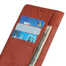 For Alcatel 1S 2020/1V 2020/3L 2020 Copper Buckle Retro Crazy Horse Texture Horizontal Flip Leather Case with Holder & Card Slots & Wallet(Brown)