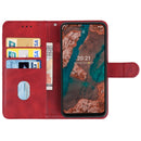 For Nokia X20 / X10 Leather Phone Case(Red)