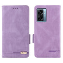 For OPPO A57 5G 2022 / Realme V23 5G Magnetic Clasp Leather Phone Case(Purple)