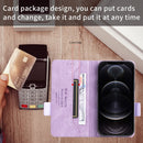 For OPPO A57 5G 2022 / Realme V23 5G Magnetic Clasp Leather Phone Case(Purple)