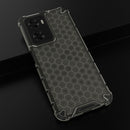 For OPPO A57 4G Global Honeycomb Phone Case(Black)