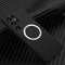 For Samsung Galaxy S22 Ultra 5G Carbon Fiber Texture MagSafe Magnetic Phone Case(Black)