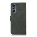 For Motorola Moto G62 5G KHAZNEH Matte Texture Leather Phone Case(Green)