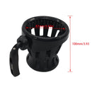 Motorcycle Drinking Holder Cup for Honda GL1800(Black)