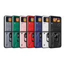 For Samsung Galaxy Z Flip4 Sliding Camshield Card Phone Case(Red)