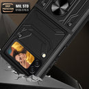 For Samsung Galaxy Z Flip4 Sliding Camshield Card Phone Case(White)