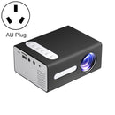 T300 25ANSI LED Portable Home Multimedia Game Projector, Plug Type:AU Plug(Black)