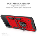 For Samsung Galaxy Z Flip4 5G Magnetic Armor Shockproof Folding Phone Case(Red)