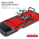 For Samsung Galaxy Z Flip4 5G Magnetic Armor Shockproof Folding Phone Case(Red)