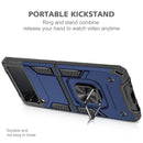 For Samsung Galaxy Z Flip4 5G Magnetic Armor Shockproof Folding Phone Case(Blue)