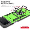 For Samsung Galaxy Z Flip4 5G Magnetic Armor Shockproof Folding Phone Case(Green)
