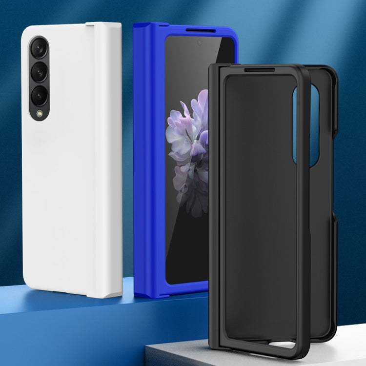 For Samsung Galaxy Z Fold4 5G PC Skin Feel Folding Phone Case(Black)