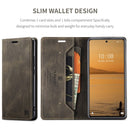 For Xiaomi 12 Lite AutSpace A01 Retro Skin-feel Crazy Horse RFID Leather Phone Case(Coffee)