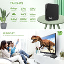 Tanix W2 Amlogic S905 Quad Core Smart TV Set Top Box, RAM:2G+16G(EU Plug)