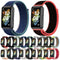 For Huawei Band 7 Nylon Loop Buckle Watch Band(Colorful)