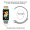 For Huawei Band 7 Nylon Loop Buckle Watch Band(Dark Black)