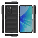 For OPPO A57 4G Global Magic Shield TPU + Flannel Phone Case(White)