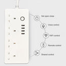 WIFI 13A SM-SO301-K 4 Holes + 4 USB Multi-purpose Smart Power Strip, UK Plug