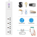 ZigBee 16A SM-SO306-M 4 Holes + 2 USB Multi-purpose Smart Power Strip(AU Plug)
