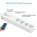 WiFi 16A SM-SO306-M 4 Holes + 2 USB Multi-purpose Smart Power Strip(AU Plug)