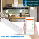 ZigBee 10A SM-SO306-K 4 Holes + 2 USB Multi-purpose Smart Power Strip, UK Plug