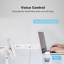 ZigBee 10A SM-SO306-K 4 Holes + 2 USB Multi-purpose Smart Power Strip, UK Plug