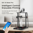 Creality CR-10 Smart Pro Dual z-axis Spring steel 3D Printer, US Plug