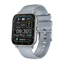 GT30 1.69 inch TFT Screen Smart Watch, TPU Bnad IP67 Waterproof Support Bluetooth Call / Multiple Sports Modes(Silver)