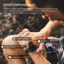 GT30 1.69 inch TFT Screen Smart Watch, Steel Bnad IP67 Waterproof Support Bluetooth Call / Multiple Sports Modes(Black)
