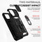 Sliding Camshield Holder Phone Case For iPhone 14(Black)