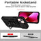 Sliding Camshield Holder Phone Case For iPhone 14(Black)
