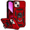 Sliding Camshield Holder Phone Case For iPhone 14(Red)