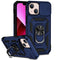 Sliding Camshield Holder Phone Case For iPhone 14(Blue)