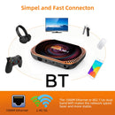 MECOOL HK1RBOX X4 4K TV Box, Android 11 Amlogic S905X4 CPU with RC 4GB+32GB(UK Plug)