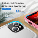 Pioneer Armor Heavy Duty Shockproof Phone Case For iPhone 14(White)