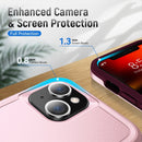 Pioneer Armor Heavy Duty Shockproof Phone Case For iPhone 14(Pink)