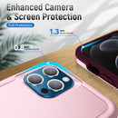 Pioneer Armor Heavy Duty Shockproof Phone Case For iPhone 14 Pro Max(Pink)