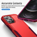 Pioneer Armor Heavy Duty Shockproof Phone Case For iPhone 14 Pro Max(Red)