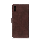 For Alcatel 1B 2020 /Alcatel 1A 2020 Crocodile Texture Horizontal Flip Leather Case with Holder & Card Slots & Wallet(Brown)