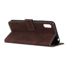 For Alcatel 1B 2020 /Alcatel 1A 2020 Crocodile Texture Horizontal Flip Leather Case with Holder & Card Slots & Wallet(Brown)