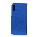 For Alcatel 1B 2020 /Alcatel 1A 2020 Crocodile Texture Horizontal Flip Leather Case with Holder & Card Slots & Wallet(Blue)