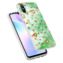 For Xiaomi Redmi 9A / Redmi 9i India 2.0mm Airbag Shockproof TPU Phone Case(Gold Heart)