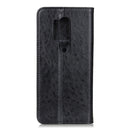 For OnePlus 8 Pro Magnetic Crazy Horse Texture Horizontal Flip Leather Case with Holder & Card Slots & Wallet(Black)