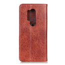 For OnePlus 8 Pro Magnetic Crazy Horse Texture Horizontal Flip Leather Case with Holder & Card Slots & Wallet(Brown)