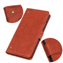 For Alcatel 1B 2020 /Alcatel 1A 2020 Copper Buckle Retro Crazy Horse Texture Horizontal Flip Leather Case with Holder & Card Slots & Wallet(Brown)