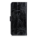 For OnePlus 8 Pro Retro Crazy Horse Texture Horizontal Flip Leather Case with Holder & Card Slots & Photo Frame & Wallet(Black)
