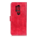 For OnePlus 8 Pro Retro Crazy Horse Texture Horizontal Flip Leather Case with Holder & Card Slots & Photo Frame & Wallet(Red)