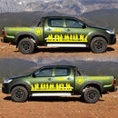 2 PCS/Set D-84 Old Soldiers Pattern Car Modified Decorative Sticker(Yellow)