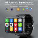 S999 2.88 inch TFT Screen 4G Smart Watch, Android 9.0 4GB+64GB(Silver)